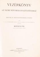 Kovácsi Pál: Vezérkönyv az elemi népiskolai rajztanításhoz. Tanítók és tanítónövendékek részére. Bp....