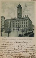 Budapest Altes Stadthaus Litho