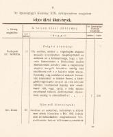 Igazságügyi Közlöny. XIX. évfolyam, 1910. Kiadja a Magyar Királyi Igazságügyminisztérium. Bp., 1910,...