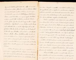 1914-1916 Napló a világháborúból Roób József népfölkelő hadnagy 3 füzetben vezetett preciz naplója a...