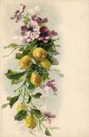 Poppy, lemon, litho s: C. Klein