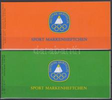 NSZK, Németország Berlin Sportért bélyegfüzetek, FRG, Germany Berlin  For Sport stamp-booklet