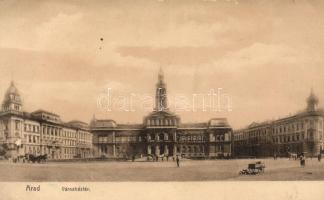 Arad, Városház tér, Weisz Leó kiadása / town hall