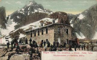 Tátra, Téry menedékház, Öt-tó / rest house, lake