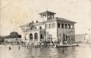 1929 Kecskemét, Széktó-fürdő. G. Fekete Gyula kiadása (EB)