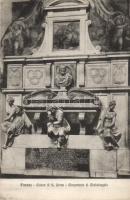 Firenze Chiesa di S. Croce, Monumento di Michelangelo / church, monument
