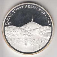 2008. 5000Ft "Tokaji Történelmi Borvidék" Ag T:PP plasztiktokban, tanúsítvánnyal