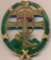 ~1940. "Csapattiszti jelvény" zománcozott kitüntető jelvény jelzés nélkül T:1 Hungary ~1940. "Combat Leadership badge" enamelled badge without maker mark C:UNC