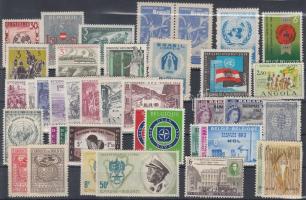 1946-1964 International organizations motive 38 diff. stamps + 1 block, 1946-1964 Nemzetközi szervezetek motívum 38 klf bélyeg + 1 pár