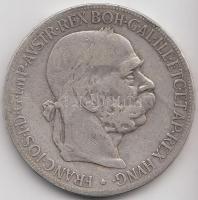 Ausztria 1900. 5K Ag T:2-,3 
Austria 1900. 5 Corona Ag C:VF,F
Krause KM#807