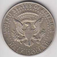 Amerikai Egyesült Államok 1968D 1/2$ Ag "Kennedy" T:2  USA 1968D 1/2 Dollar Ag "Kennedy" C:XF Krause KM#202a