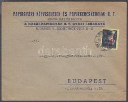 (1. díjszabás) Helyi levél Kisegítő (Nagyasszonyok) 50f/50f bérmentesítéssel, Inflation cover