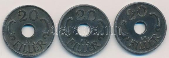 1941-1944. 20f (3xklf) T:2