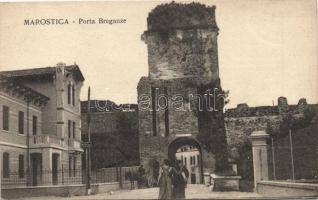 Marostica, Porta Breganze / gate (small tear)