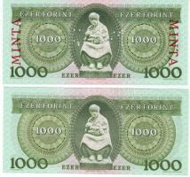 1996 1000 Ft "E" forgalmi T:I + 1000 Ft "E" minta fny. + perf. T:I