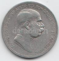 Ausztria 1908. 1K Ag "Jubileum" T:2- Austria 1908. 1 Corona Ag "Jubilee" C:VF Krause KM#2808