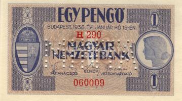 1938 1P minta perf. T:I