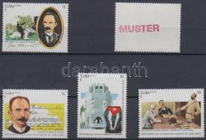 José Martí sor MINTA, José Martí set MUSTER (SAMPLE)