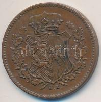 Német Államok / Schleswig-Holstein / Átmeneti kormányzat 1850TA 1D Cu T:2
German States / Schleswig-...