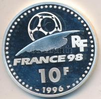 Franciaország 1996. 10F Ag "Világkupa-Uruguay" T:PP France 1996. 10 Francs Ag "World Cup-Uruguay" C:PP Krause KM#1166