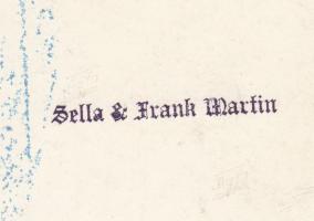 cca 1960-1970 Bella & Frank Martin: Táncosnő egy bárban, pecséttel jelzett, vintage fotó, 24x18 ...