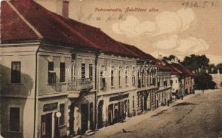 Újvidék, Pétervárad, Petrovaradin; Jelaciceva ulica / Jelacic street