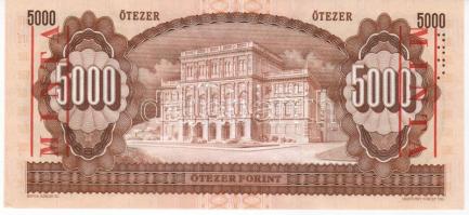 1995 5000Ft "K" minta fny. + perf. T:I