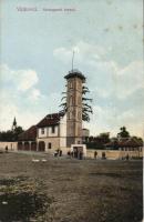Vinkovci, Vinkovce; Tűzoltó torony / Vatrogasni toranj / fire tower (Rb)