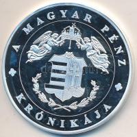 DN "A magyar pénz krónikája-Tatárjárás" Ag(0.999) emlékérem, (20g/38,61mm) T:PP Tanúsítván...