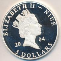 Niue 2004. 5$ Ag "Ázsia történelme - Mao Ce Tung és a hosszú menetelés" T:PP
Niue 2004. 5 ...