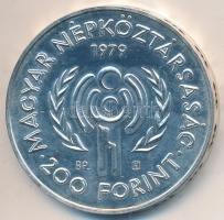 1979. 200Ft Ag "Nemzetközi gyermekév" T:BU Adamo EM57