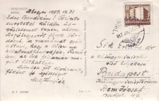 A Majtényi család üdvözlő sorai Sík Endre külügyminiszternek