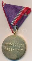 1984. "Honvédelmi Érdemérem" 35 év után szalaggal, tokban adományozói okirattal T:2