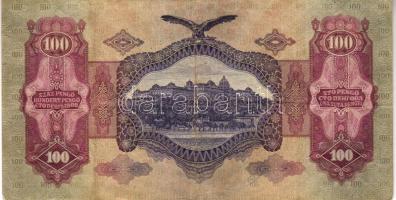 1930 100P német h.k-es bélyegzővel T:II