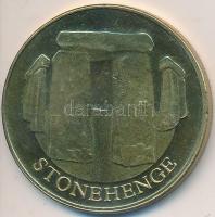 Nagy-Britannia DN "Stonhenge" aranyozott emlékérem (34mm) T:2
Great Britain ND "Stonh...