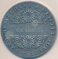 Arató Gyula (1889-1969) ~1940. "Magyar Sport Érem / A Jövő Nemzedéke a Nemzet Jövője" ezüs...