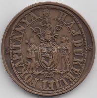 Tóth Sándor(1933-) 1984. "Sillye Gábor/A Hajdúkerület Utolsó Főkapitánya" Br emlékérem (42...