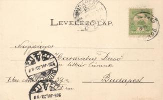 Lublófürdő, Kermetzky-villa; Szeiffert Endre kiadása