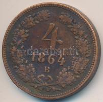 1864B 4Kr Cu T:2-