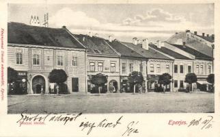 Eperjes, Főutca, Divald / main street