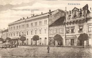 Eperjes, Fekete Sas nagyszálló, Divald / grand hotel