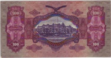 1930-1941 10 P, 20 P, 50 P, 100 P nyilaskeresztes ellenbélyegzővel T:II