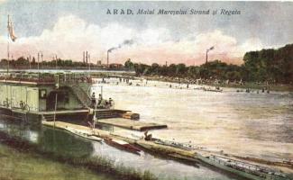 Arad, Malul Muresul Strand si Regata / Maris riverside