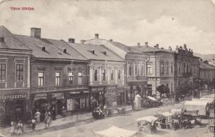 Máramarossziget Zombory Zoltán, Hönig József, Lebovits Farkas, Steinmetz Salamon üzletei / shops (small tear)