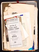 cca 1900-1971 Érdekes vegyes nyomtatvány tétel (Orzság Világból részletek, adalékok Mezőcsát történe...