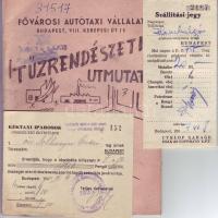 Taxival kapcsolatos nyomtatványok