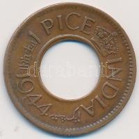 Britt India 1944. 1P T:2,2- repedés
British India 1944. 1 Pice C:XF,VF cracked
Krause KM#533