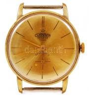 Cornavin Geneve 17 köves, mp-mutatós jól működő férfi karóra, szép számlappal / Swiss watch. Works well