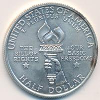 Amerikai Egyesült Államok 1993. 1/2$ Ag "James Madison" T:1 USA 1993. Half Dollar Ag "James Madison" C:UNC