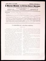 1939 Bp., A Magyar Mérnök- és Építész-Egylet Közlönye, LXXIII. kötet 17-18.szám